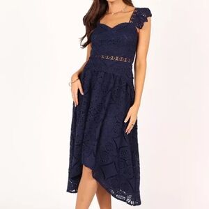 Petal & Pup Amiri Navy Set, NWT